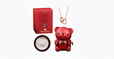 Bear with a Surprise – Jewelry Box with Necklace
